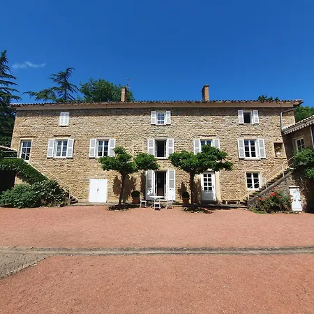 Bed & Breakfast Domaine Des Franchises - Beaujolais Village - Charme Et Authenticite Au Coeur Des Pierres Dorees Denice